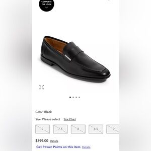 To Boot Men's Classic Black Slip-On Loafers